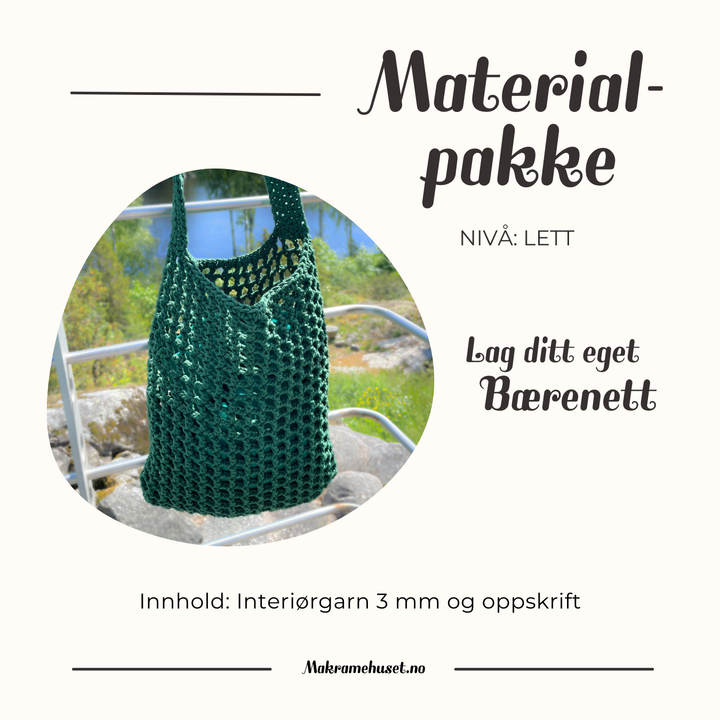 Materialpakke Bærenett