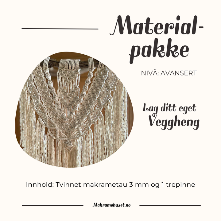 Materialpakke Veggheng