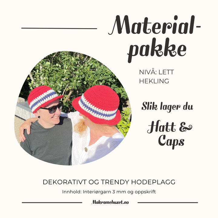 Materialpakke Hatt / Caps